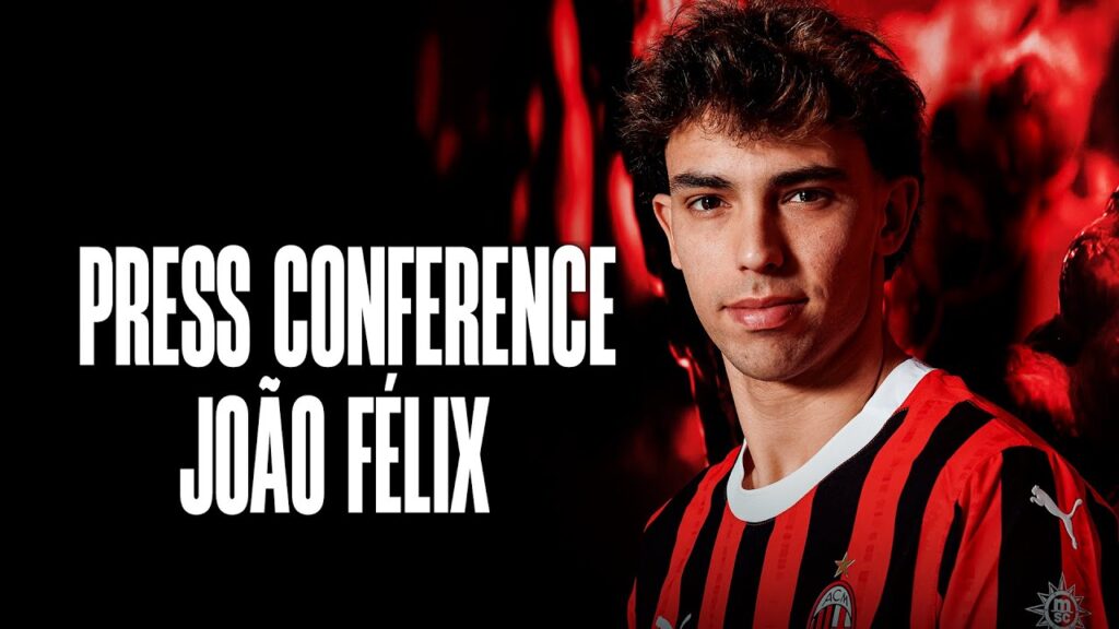 João Félix Presentation Press Conference with Zlatan Ibrahimović