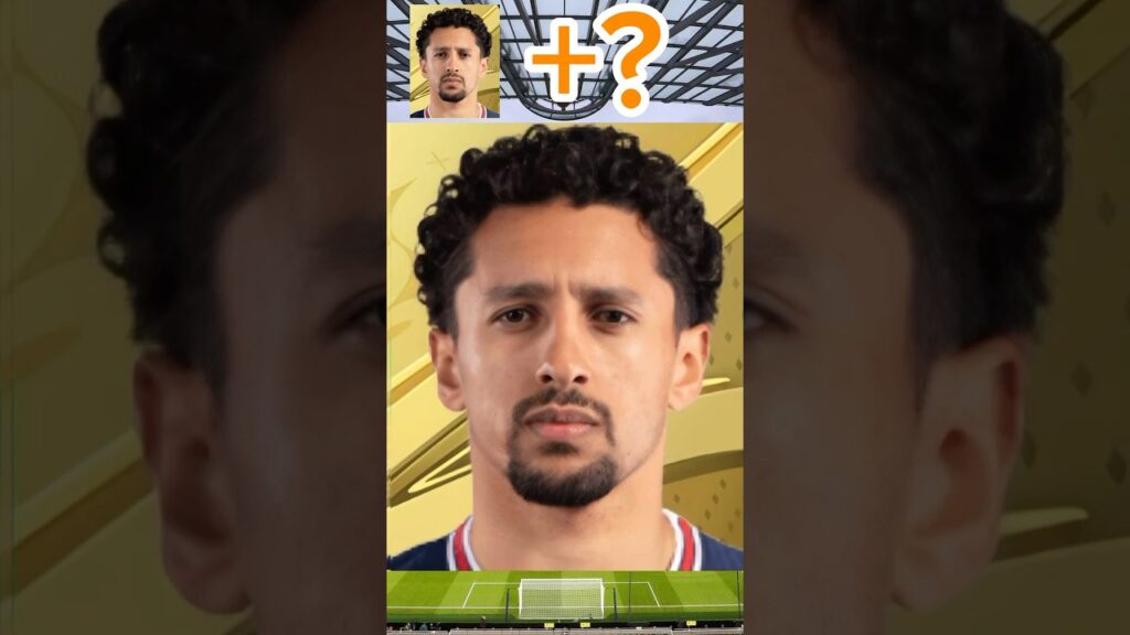 Fusion #marquinhos +? 🤔Who is the hidden player?!🤩 #football #shorts #psg #realmadrid #fifa #fc24