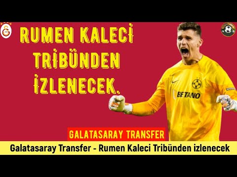 Galatasaray Transfer⚽️ Stefan Tarnovanu Galatasaray #tarnovanu #stefantarnovanu #galatasaray #fcsb
