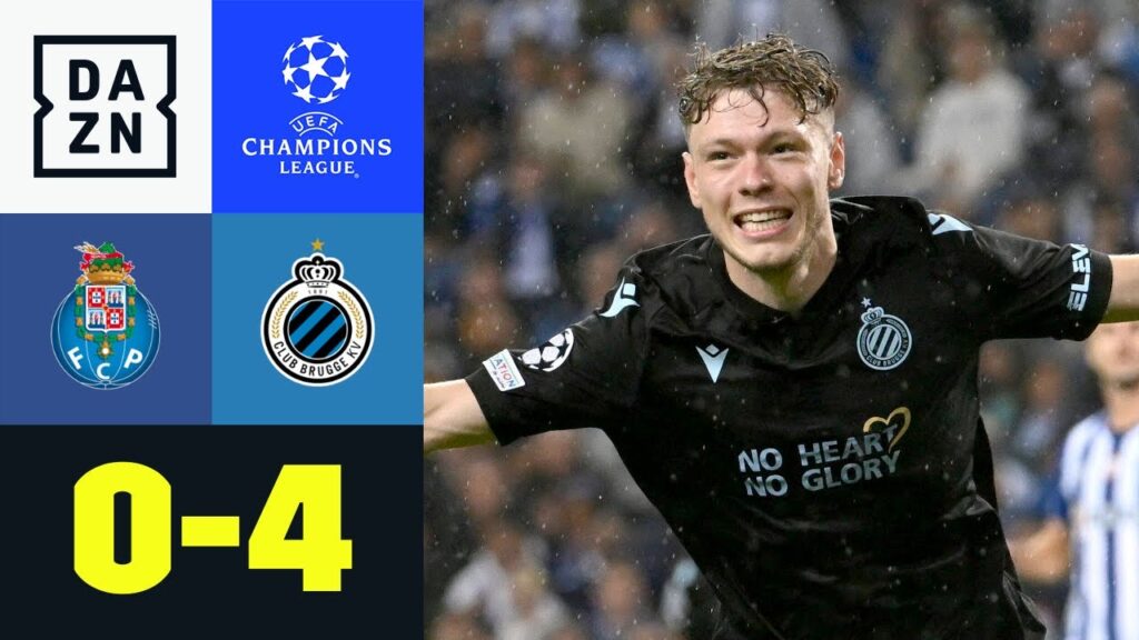 Perfekter Start! Brügge behält weiße Weste: Porto - Club Brügge 0:4 | UEFA Champions League | DAZN