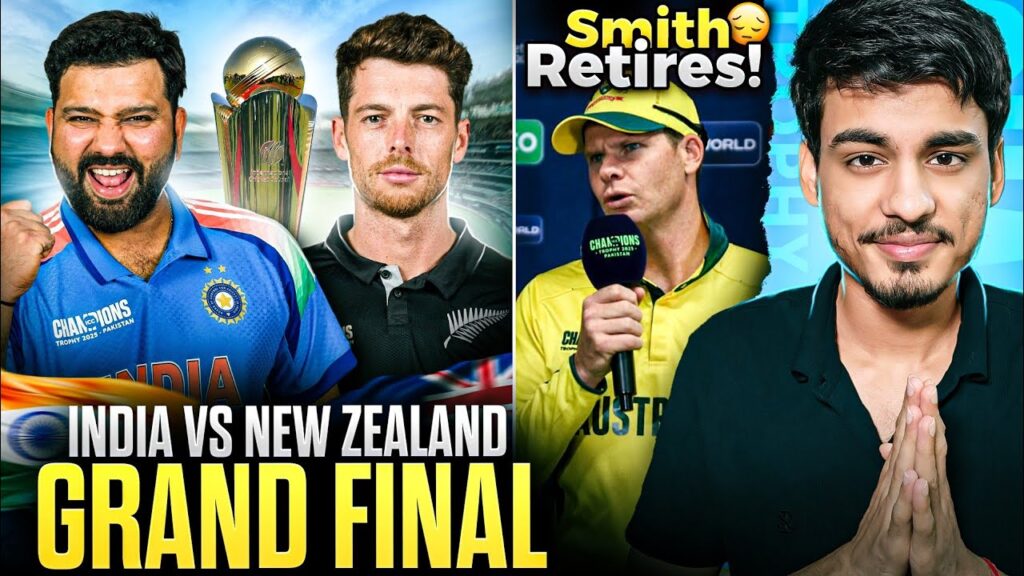 INDIA vs NEW ZEALAND in FINALS! 😍 | PAKKU RO RHE 🤡😂 | Smith Retired 😔 | Cric Point