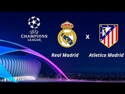 🔴Real Madrid x Atlético Madrid | pela ida das oitavas de final da Champions League