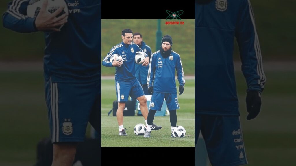 Messi and Lionel Scaloni ❤️ #messi #scaloni #football #video #shorts #youtube