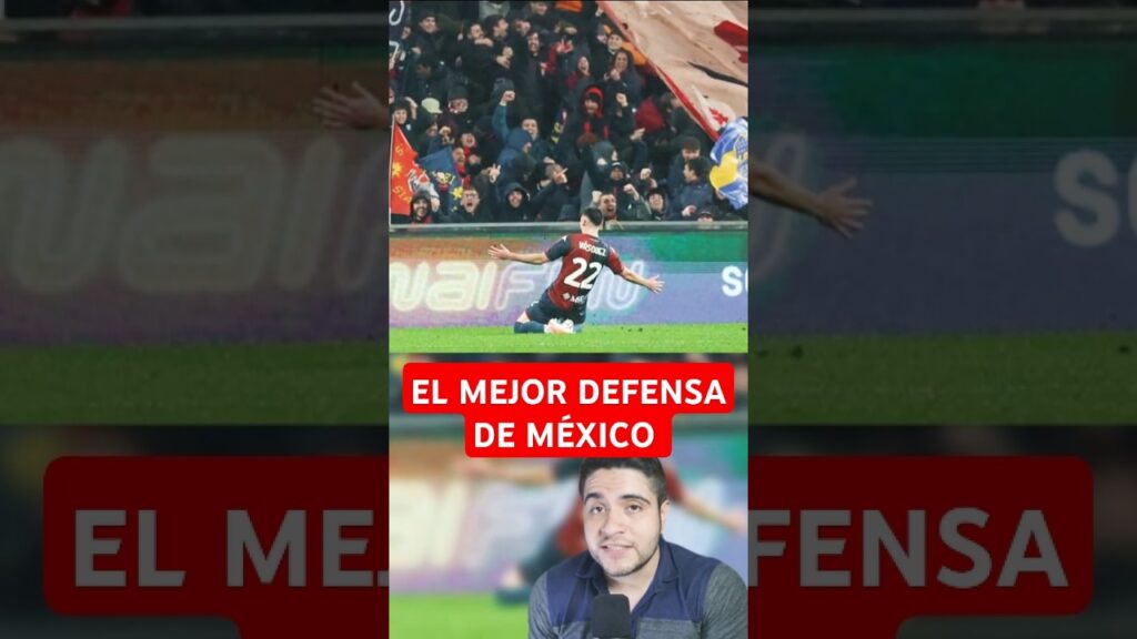 🔥 MOMENTAZO de JOHAN VÁSQUEZ: GOL y MVP en la SERIE A. #seleccionmexicana #genoa #pumas