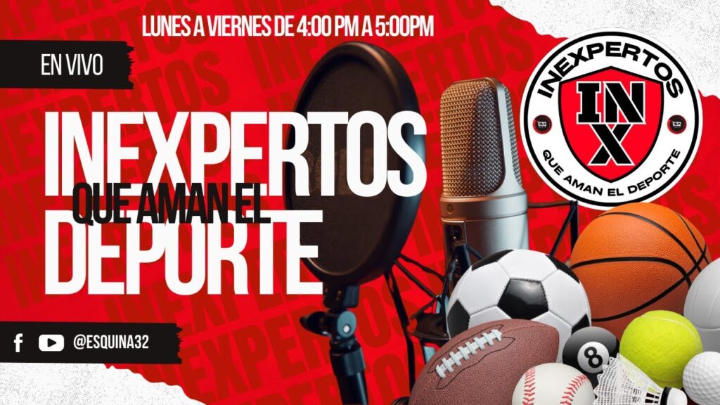 ¡INeXpertos que aman del deporte! con Korina, Andy y Pepe