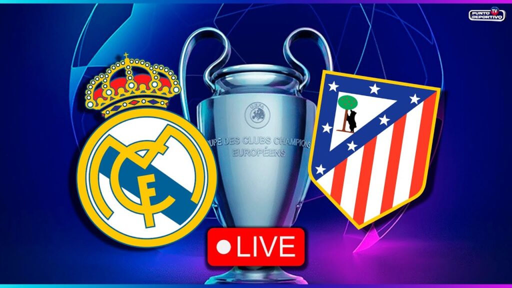 🔴[EN VIVO]  | Real Madrid CF - Atlético de Madrid | OCTAVOS - CHAMPIONS LEAGUE | Carrusel Deportivo