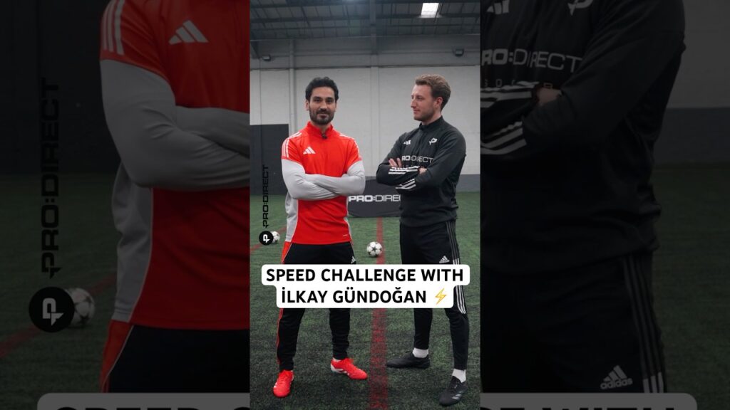 Elite reactions 🥵 İlkay Gündoğan and Pro:Direct Soccer go head-to-head in a game of reactions 👀