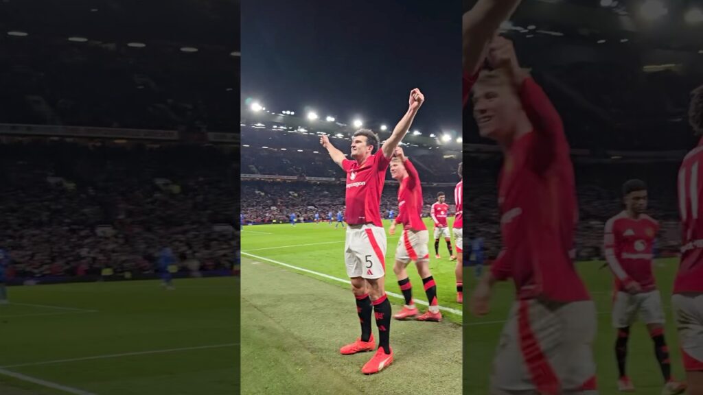 Harry Maguire’s LATE-WINNER Celebrations! 😍