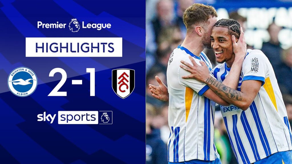 João Pedro snatches Seagulls win with 98TH MIN pen | Brighton 2-1 Fulham | Premier League Highlights