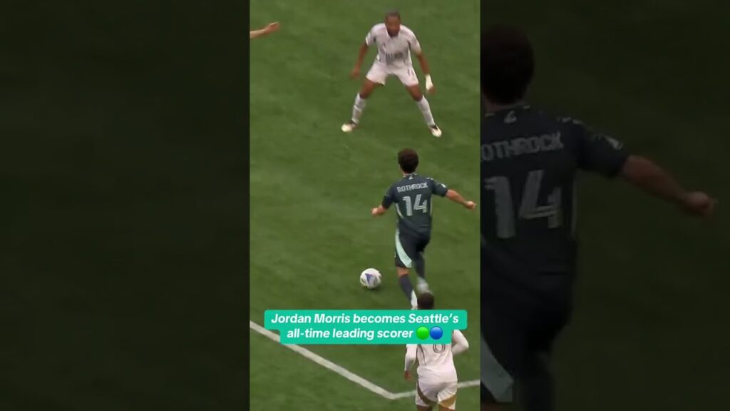 Jordan Morris broke Sounders’ all-time scoring record with his 87th goal in their 5-2 win vs. LAFC 🌟