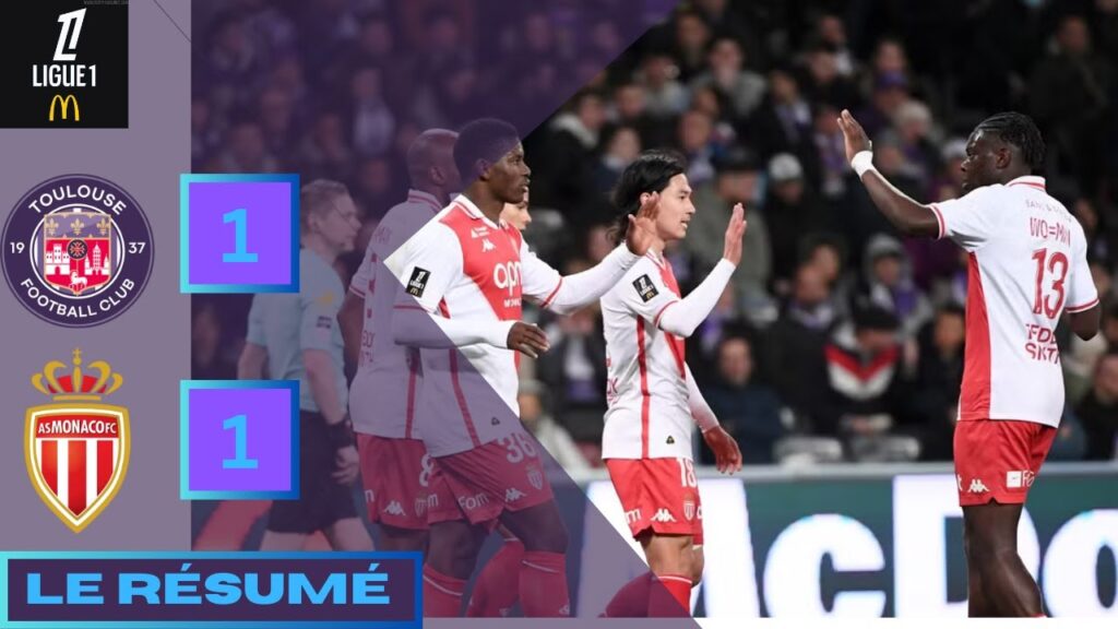 🔴 Toulouse vs Monaco | 1-1 | Le Résumé - Ligue 1 2024-25 !
