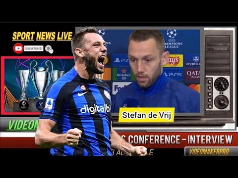 Stefan de Vrij dopo Feyenoord-Inter 0-2 interview Champions League