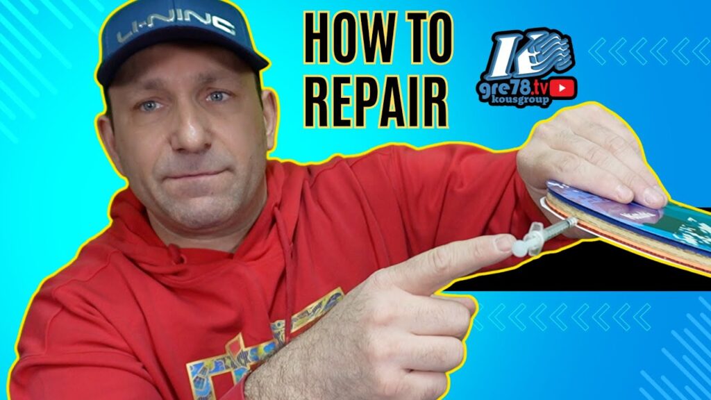 ππ How to Repair the Table Tennis Rubbers π ππ How to Repair the Table Tennis Rubbers π