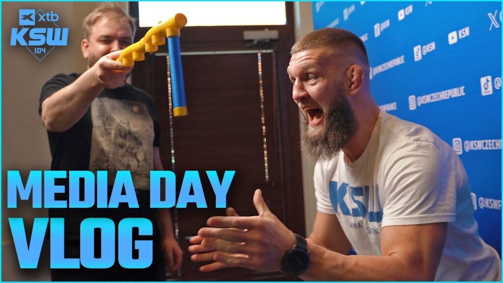 KSW VLOG Media Day - XTB KSW 104 Fight Week (Kuberski, Romanowski, Szczepaniak, Leśko, Szymański)