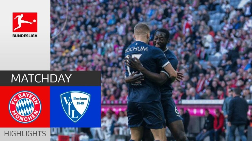 Bayern München - VFL Bochum 2:3 | Zusammenfassung | Bundesliga 2024-25