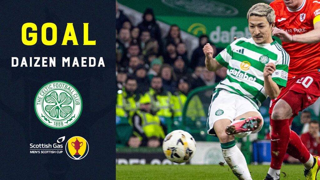 GOAL - Daizen Maeda | Celtic 1-0 Raith Rovers | Scottish Gas Scottish Cup