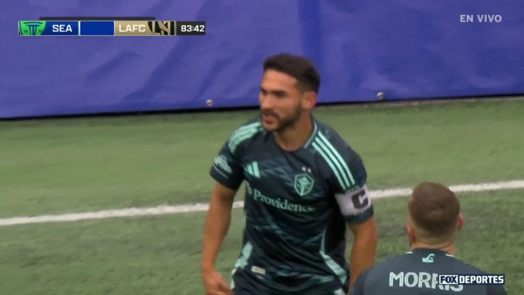 😎 GOL Christian Roldán | Seattle Sounders 4-1 LAFC | MLS 2025
