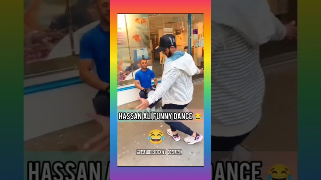 😂 Hassan Ali Funny Dance #shorts