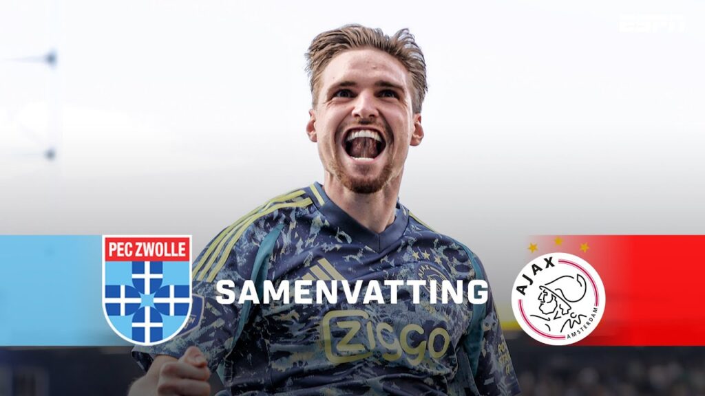 📺 VAR grijpt in, KENNETH TAYLOR benut STRAFSCHOP 💥 | Samenvatting PEC Zwolle - Ajax