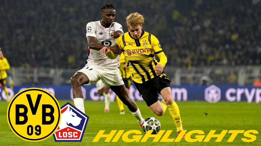BVB – OSC Lille 1:1 | Highlights | UEFA Champions League BVB - OSC Lille 1:1 | Highlights | UEFA Champions League