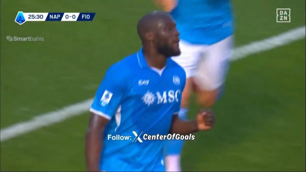 Gol di Romelu Lukaku | Napoli vs Fiorentina 1-0 | Gli Highlights | Serie A 2024/25