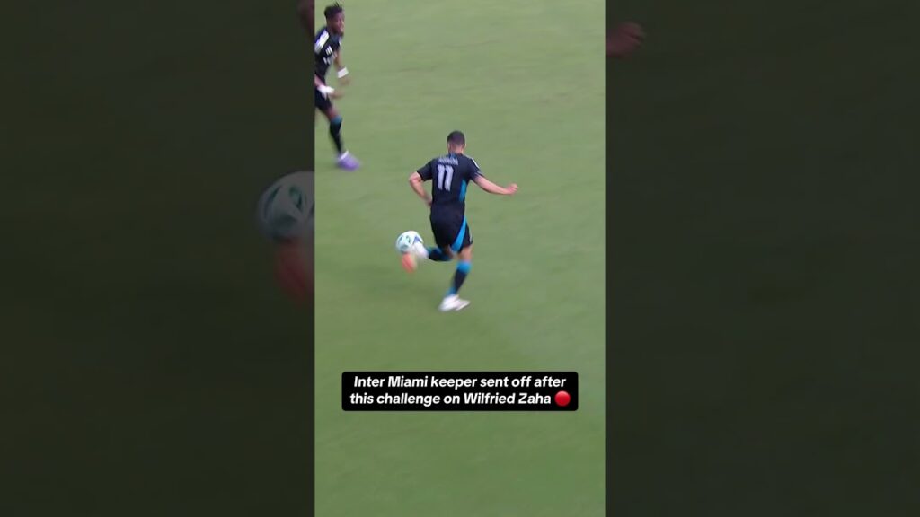 Inter Miami played a man down but still won the match 1-0 💪