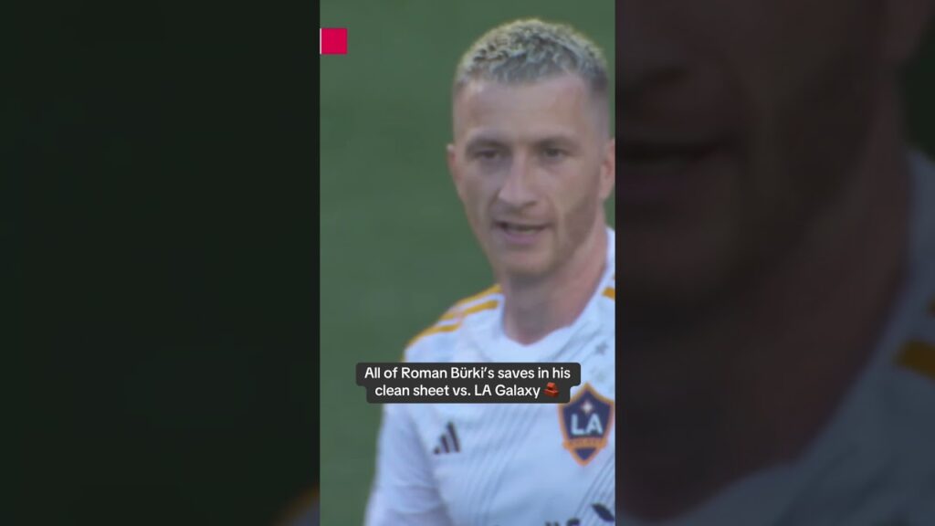 Bürki had eight saves vs. LA Galaxy. Three against his former teammate Marco Reus 😅