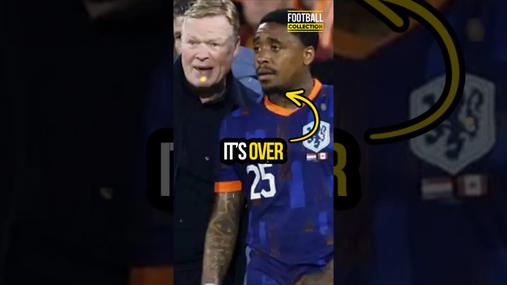 The Koeman Bergwijn Feud 🥊 #shorts #footballshorts
