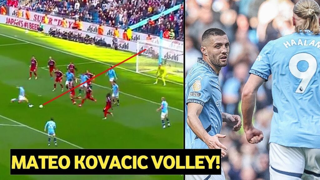 Mateo Kovacic INSANE GOAL For Manchester City vs Fulham