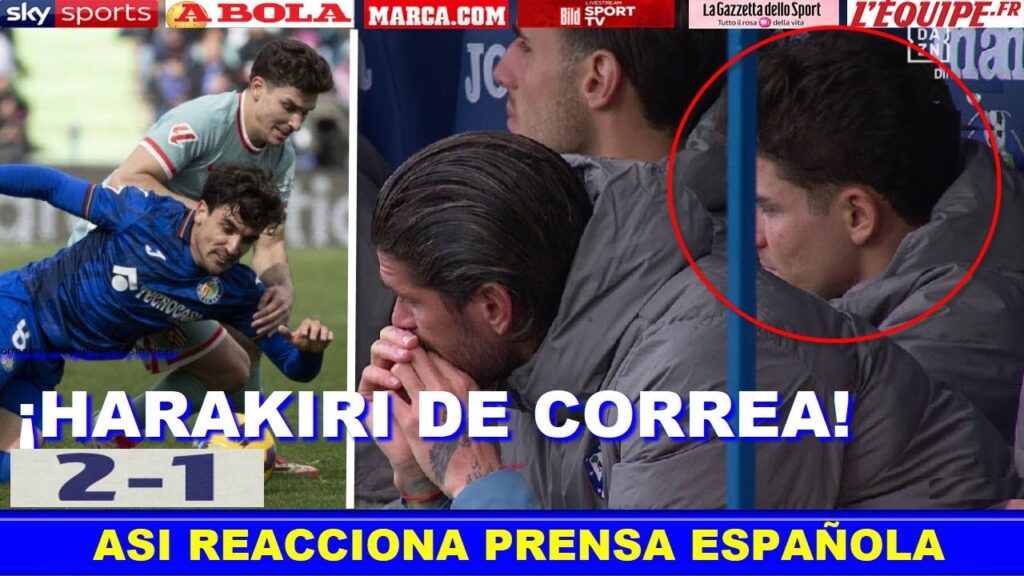 🔥 ASI REACCIONA PRENSA ESPAÑOLA a PARTIDO de JULIAN ALVAREZ GETAFE vs ATLETICO de MADRID 🔥 ASI REACCIONA PRENSA ESPAÑOLA a PARTIDO de JULIAN ALVAREZ GETAFE vs ATLETICO de MADRID