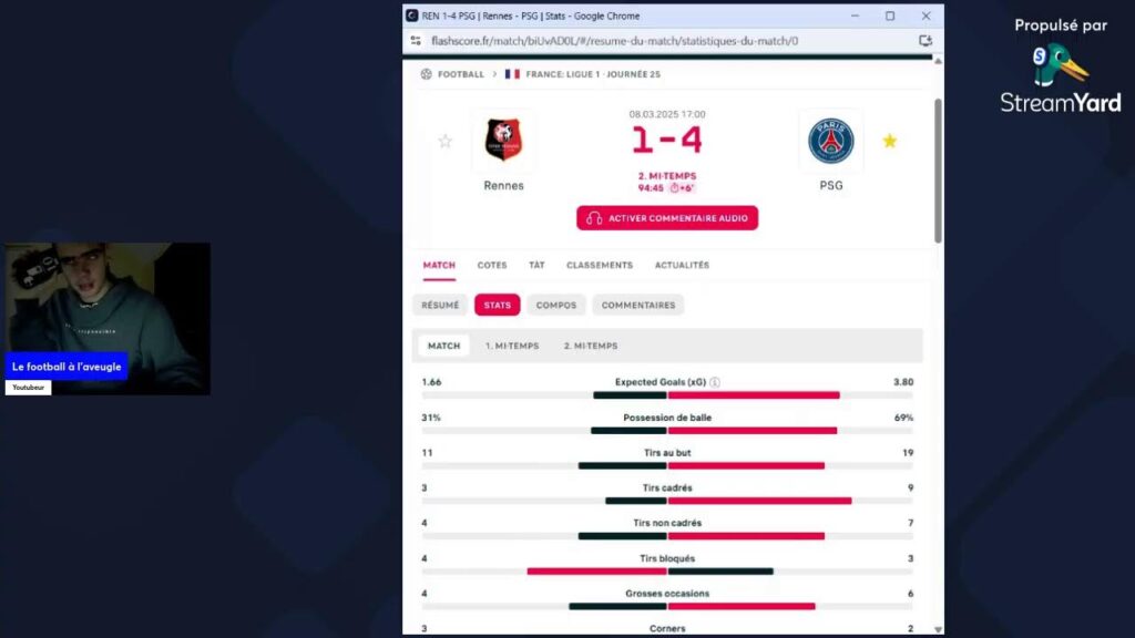 🔴 LIVE🚨 RENNES - PSG / SE RASSURER APRES LA CLAQUE !!! 🔥ALLEZ PARIS / LIGUE 1