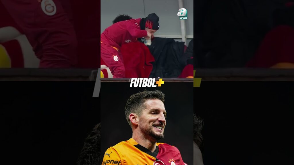 🥶 Dries Mertens kramponlarını ısıtıyor! #Galatasaray