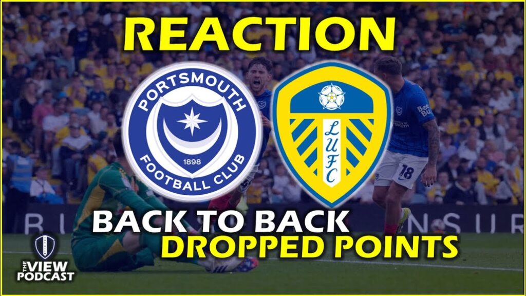 Match Reaction: Portsmouth 1-0 Leeds United #lufc