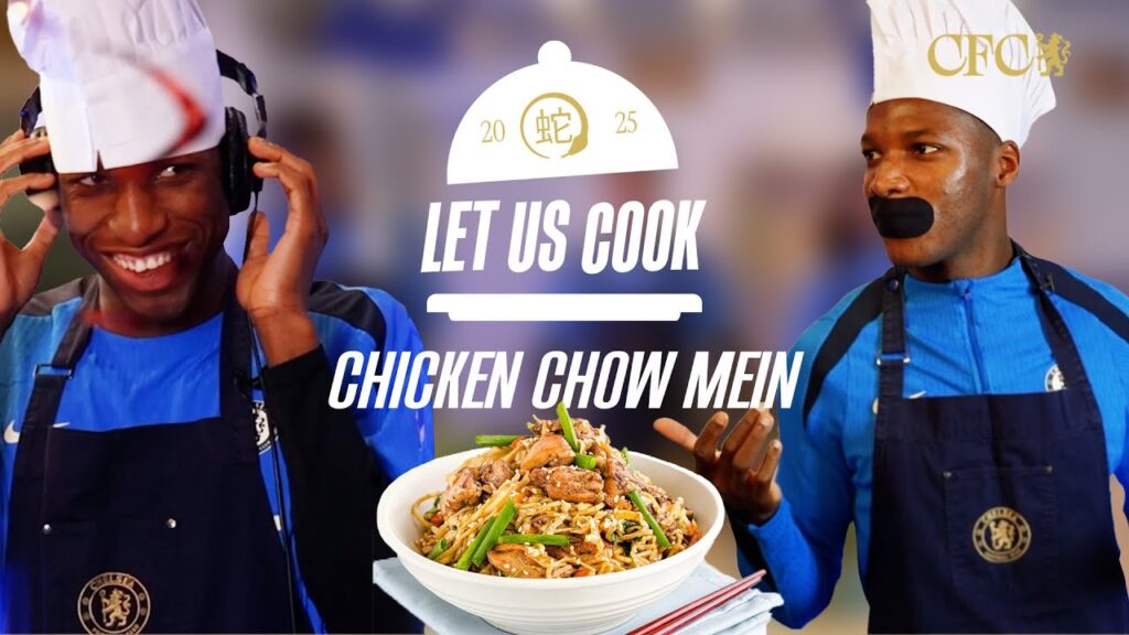 JACKSON, TOSIN & CAICEDO attempt Chicken Chow Mein?! 🥢🐍 | Let Us Cook | Ep.2 | Chelsea FC