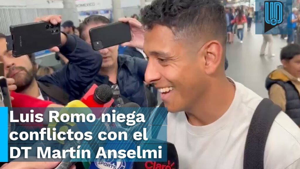 ¡RUMORES FALSOS! ❌ Luis Romo desmintió los conflictos con Martín Anselmi y ya viaja a Guadalajara