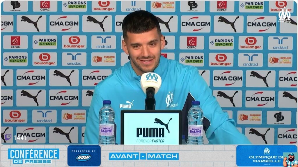 CONFERENCE DE PRESSE AVANT MATCH OM LENS | GERONIMO RULLI "Sur le bon chemin"