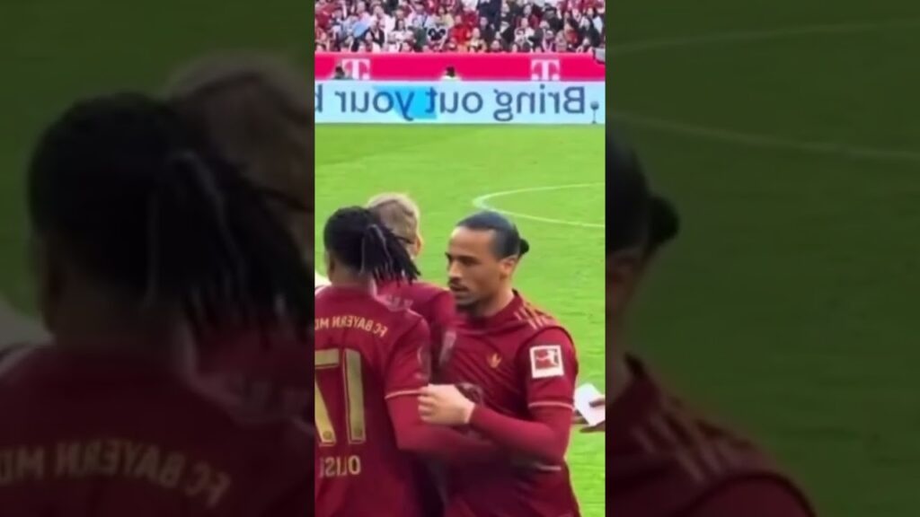 Leroy Sane angry #sane #fcbayern #bayernmunich #münchen #bundesliga #football