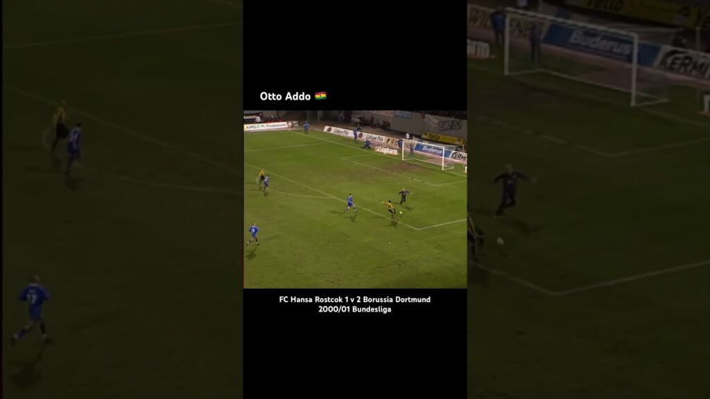 Ghana Independence Day: Otto Addo scoring a brilliant chip after a perfect +100-yard pass by Oliseh