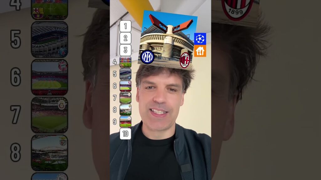 Blind ranking European atmospheres with Fernando Morientes 🏟️🍿#MatchdayMenu @JustEatTakeaway