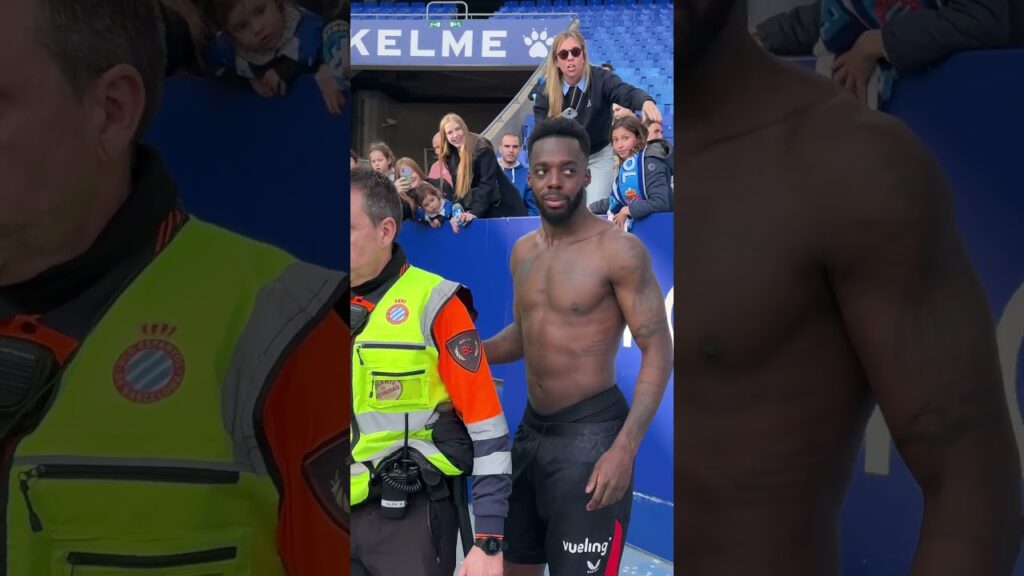 🎁 Iñaki Williams intercambió su camiseta por un abrazo I RCD Es`panyol-Athletic Club I LaLiga J24