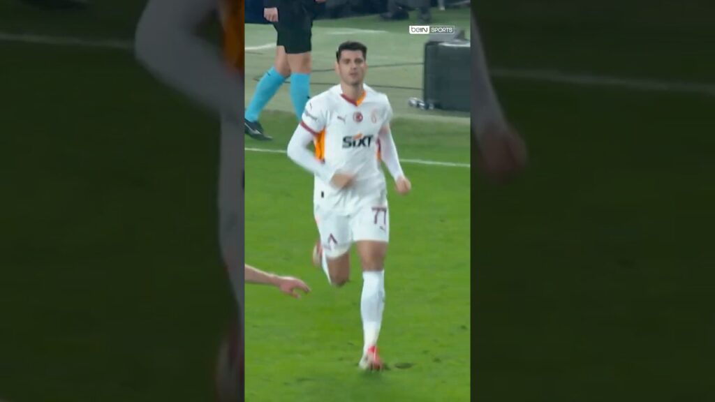🦁 Alvaro Morata, Galatasaray formasıyla ilk kez sahada! #shorts