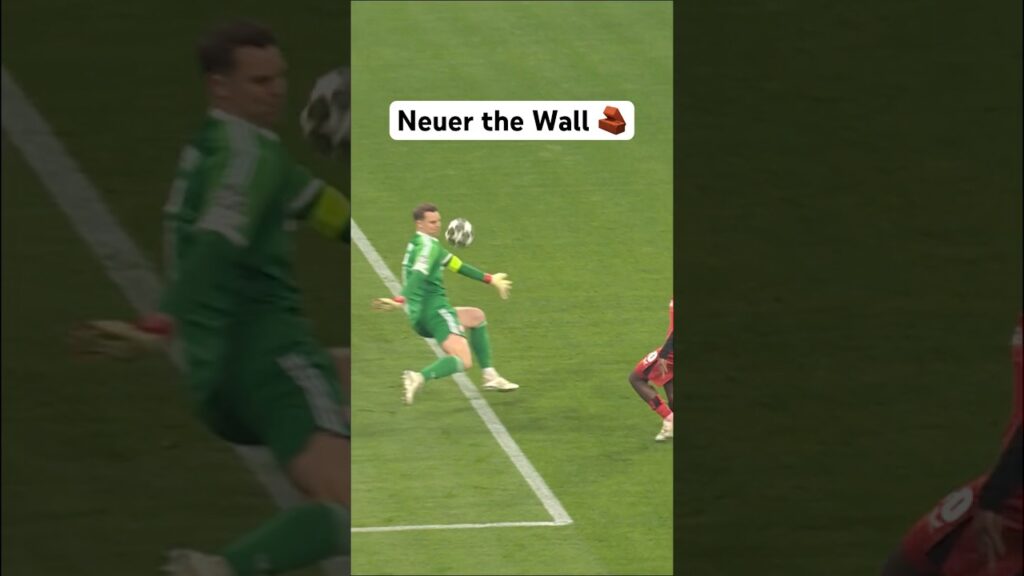 Neuer is there when you need him 🥰