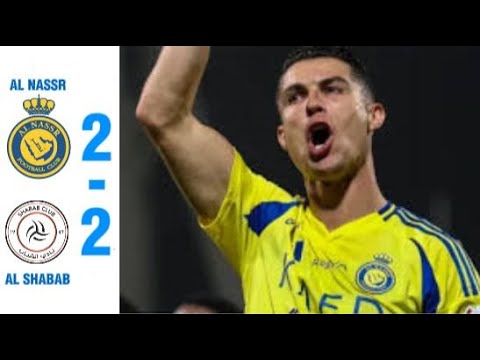 Al Nassr vs Al Shabab 2-2 Match Highlight