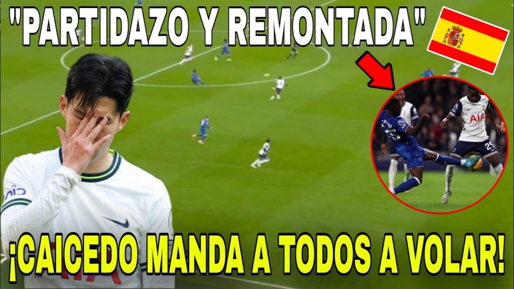 🇪🇸 "ESPAÑOLES EN SHOCK tras PARTIDAZO de MOISÉS CAICEDO ante Tottenham" ¡QUE HOMBRE CAICEDO!