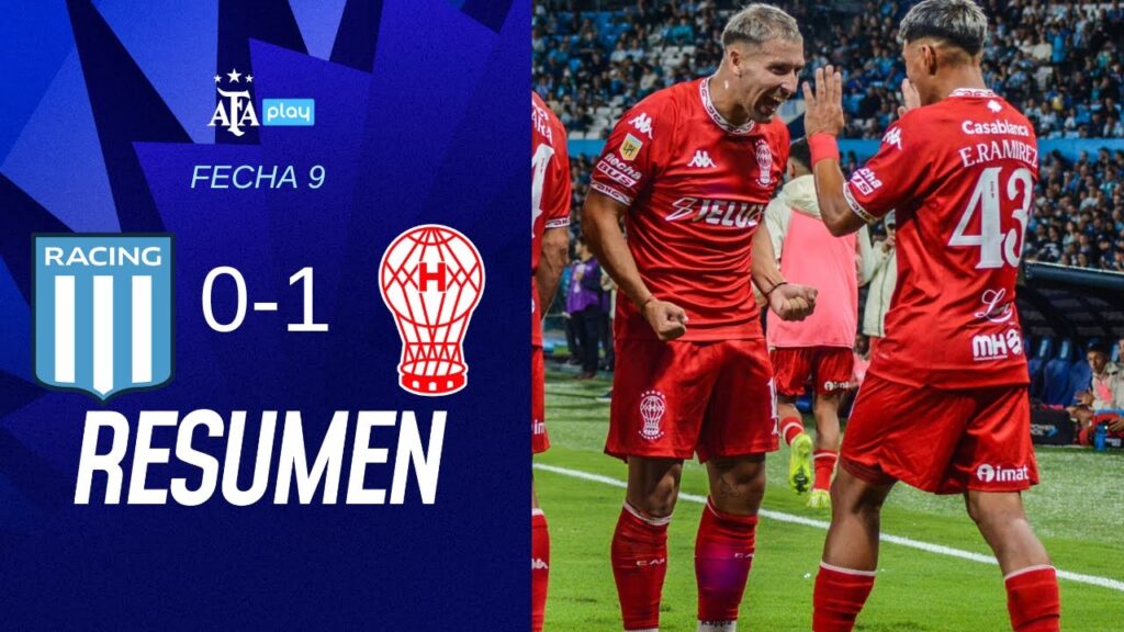 Racing Club 0 vs. Huracán 1 |#TorneoApertura2025 | Resumen | Fecha 9