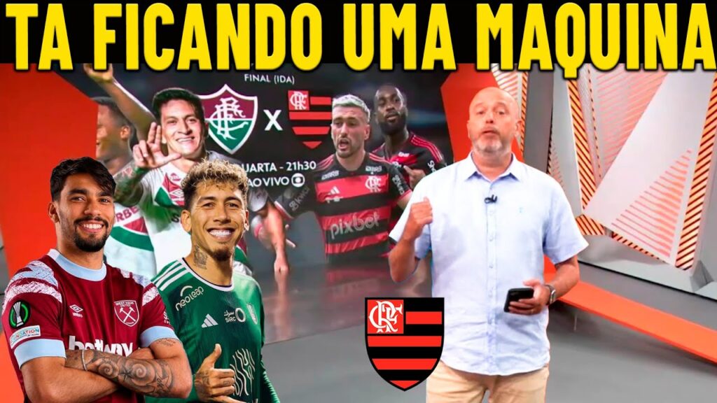 GLOBO ESPORTE FLAMENGO | MENGÃO TÁ FICANDO UMA MÁQUINA! LUCAS PAQUETÁ NO FLAMENGO?