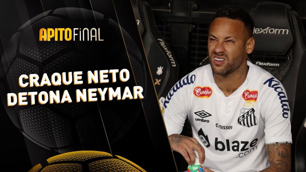 Neto detona Neymar após eliminação do Santos: 'Como vai para o carnaval e não se trata?'