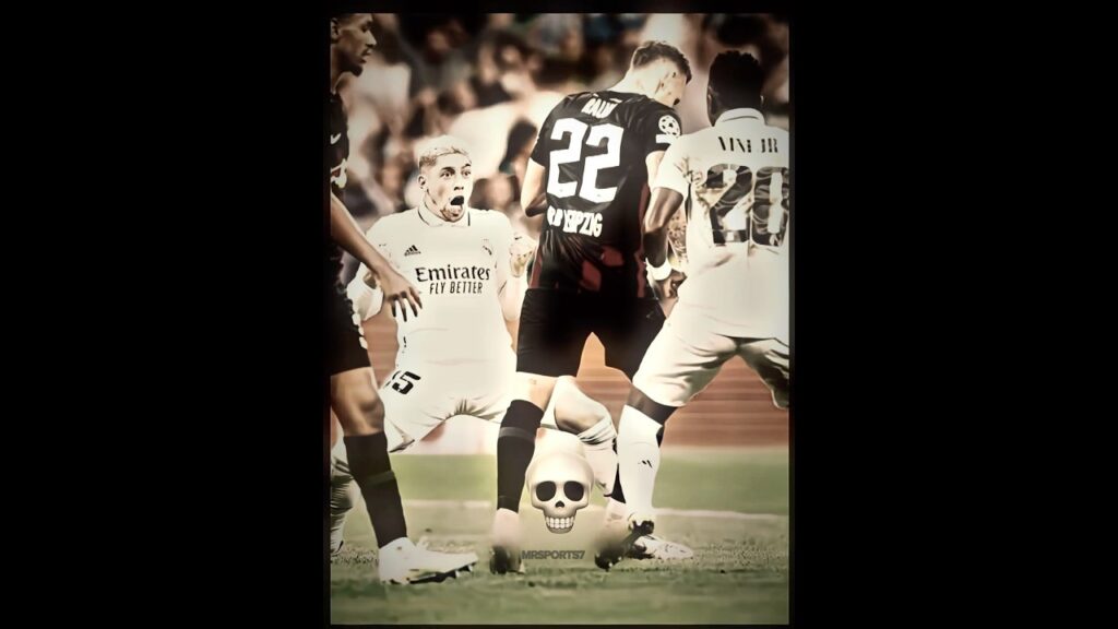 KARMA🔥 Valverde did an emotional celebration in return for David Raum#valverde #karma #shorts