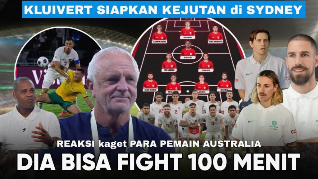 Arnold : Mereka Bisa Fight 100 Menit, Kluivert Siapkan Formasi Tak Biasa !! Reaksi Australia