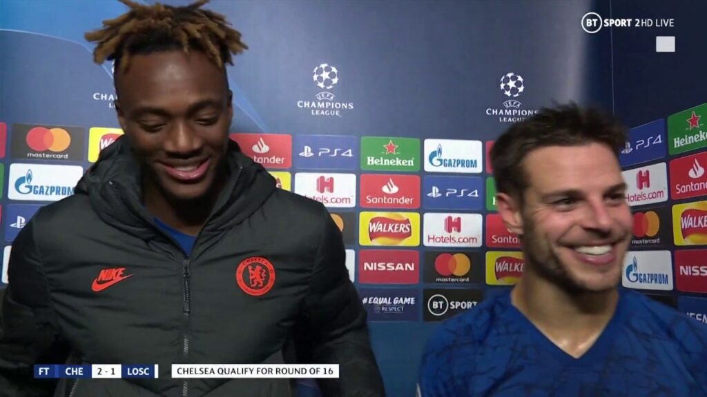 "The Champions League is where Chelsea belongs" Tammy Abraham and César Azpilicueta speak post-match